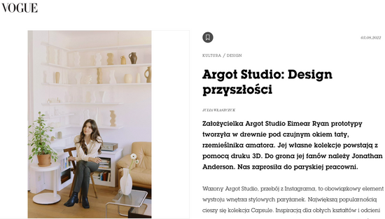 Vogue Poland Argot Studio