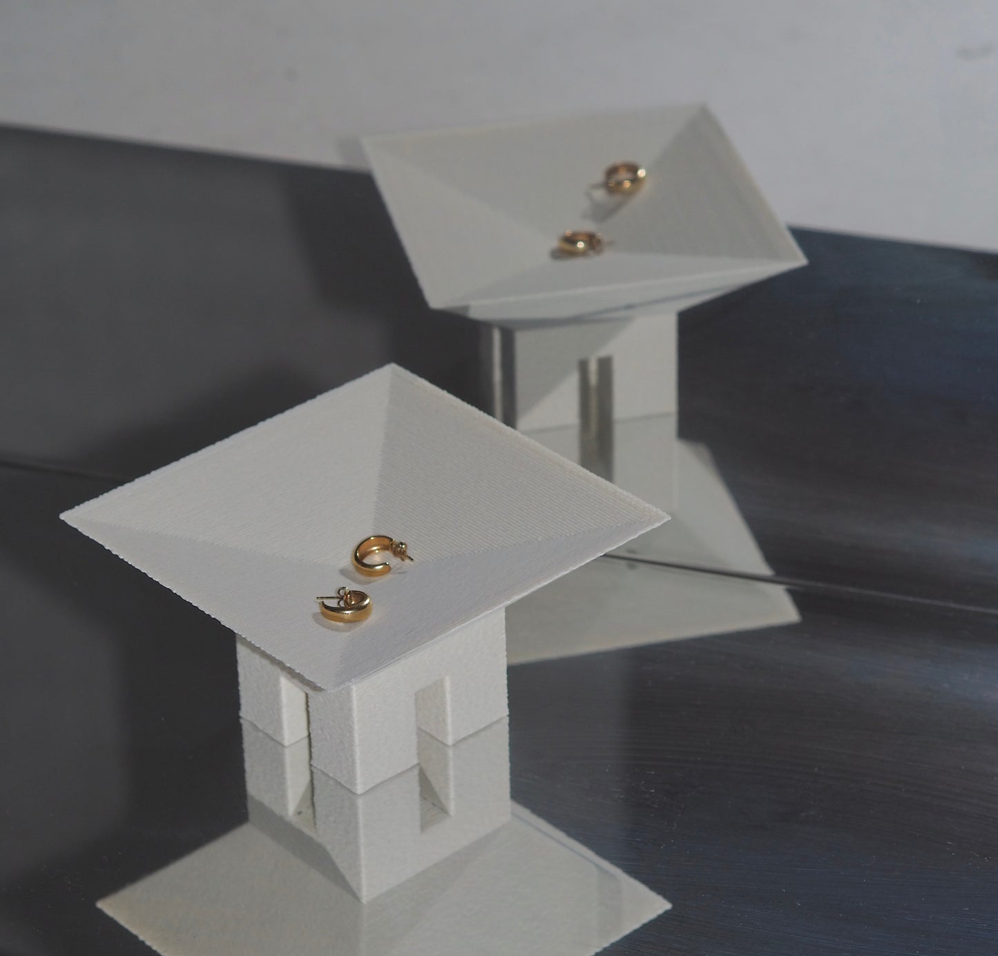 beige decorative tray