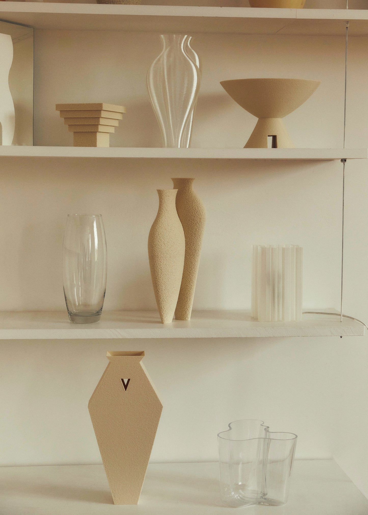3D printed modern vase