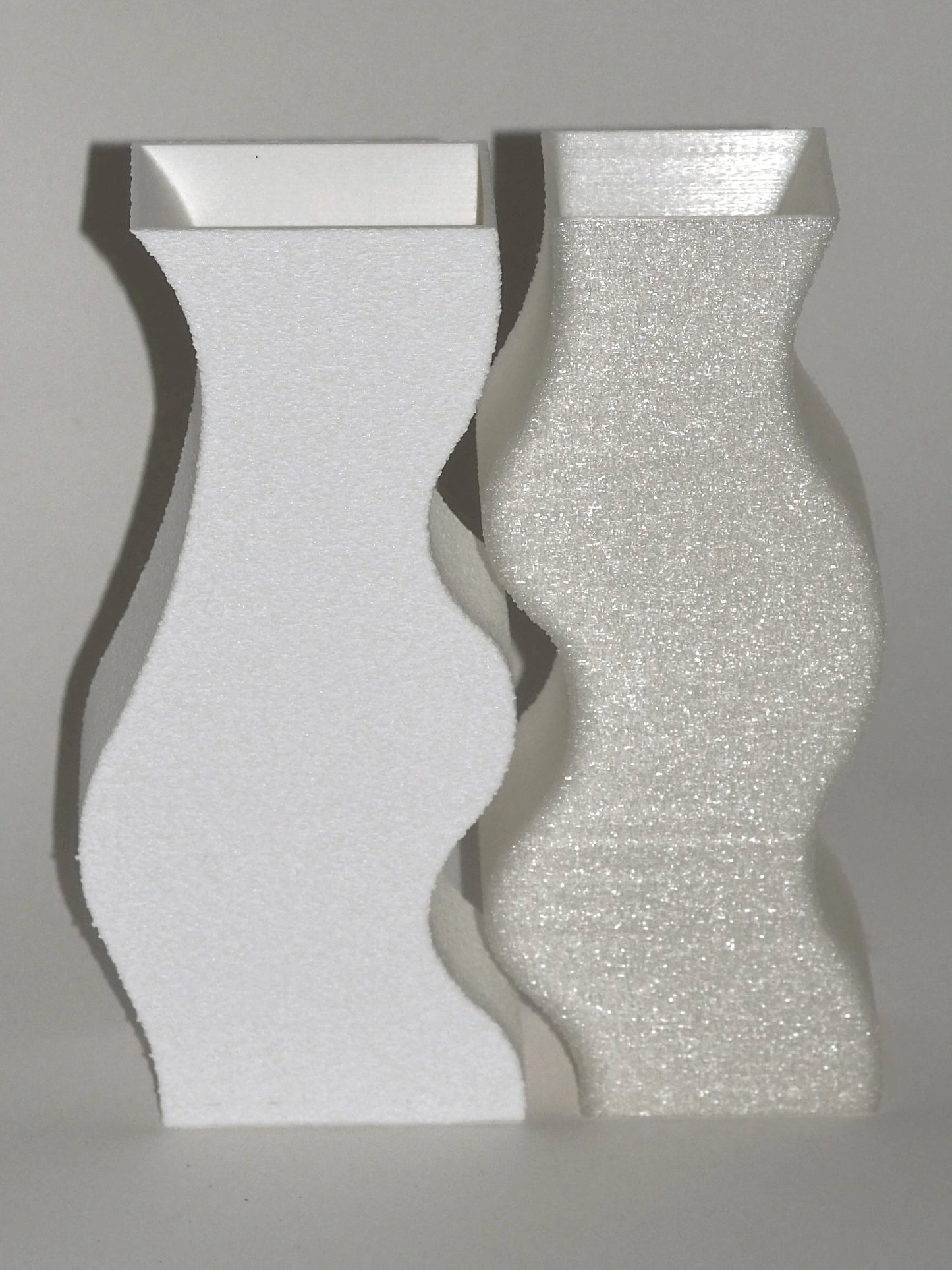 contemporary vase pair