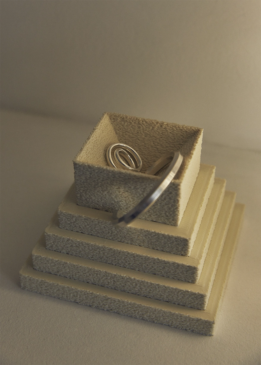 3D printed decorative tray