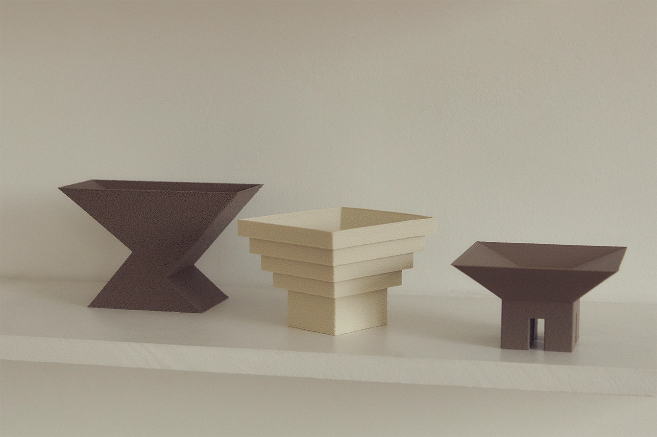 3D printed decorative tray