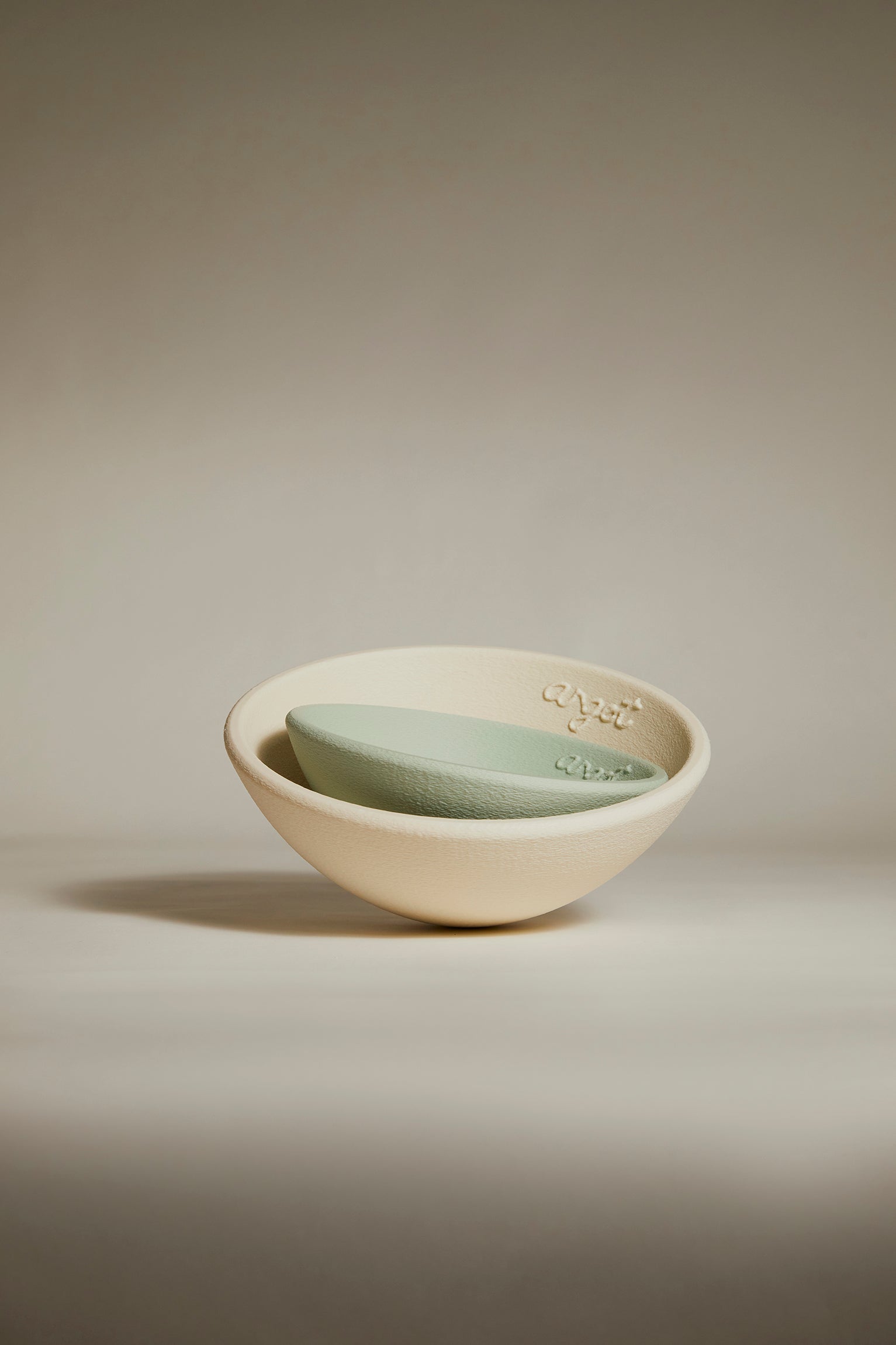 Neutral colored bowls