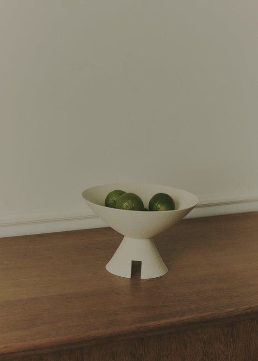 beige contemporary bowl