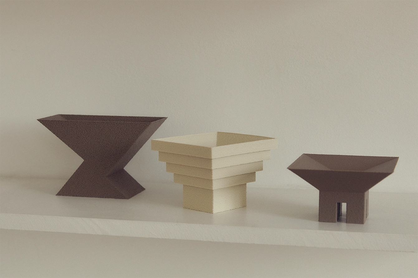 3D printed decorative bowls